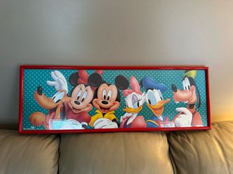Disney Mickey Mouse & Friends Framed Wall Art
