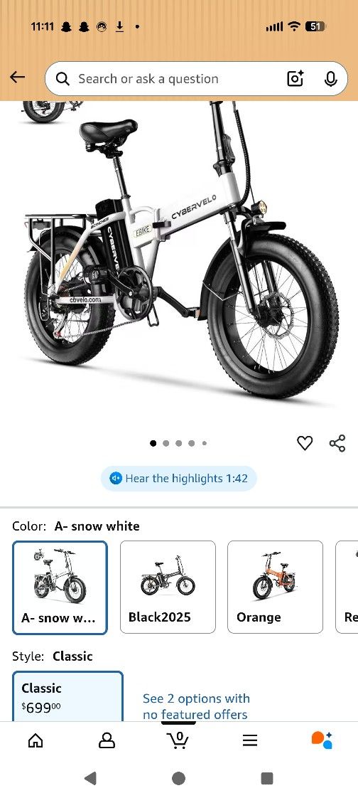 Electric Bike Goes For 700 But Selling It For 400 