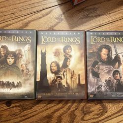 Lord Of The Rings Trilogy DVD Set