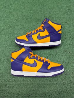 NIKE DUNK HIGH LAKER SIZE 10.5