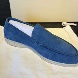 NEW Miramonti Italian suede loafers SIZE 10