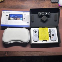 PlayStation Backbone including white case