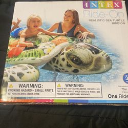 Intex Ride On Large Sea Turtl Float 