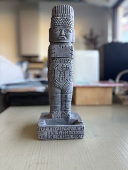 Tula Toltec Warrior Figurine Souvenir Statue