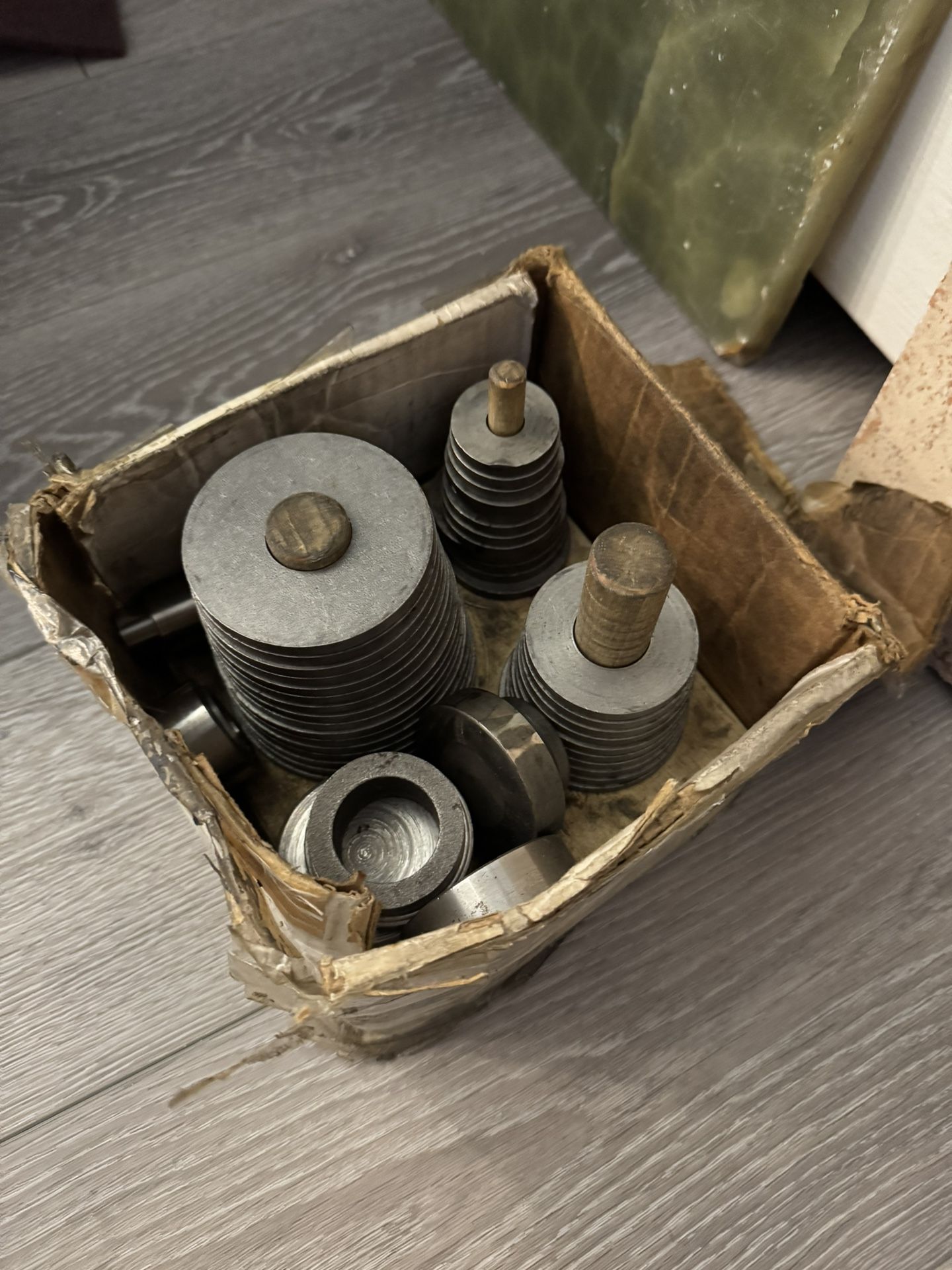 Lathe 48 piece chuck ring set