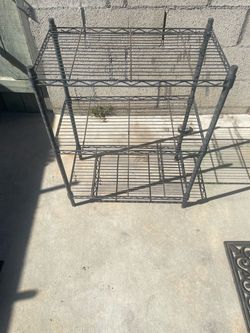 3 Shelf Wire Shelf
