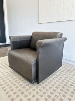 Mcm Leather Armchair