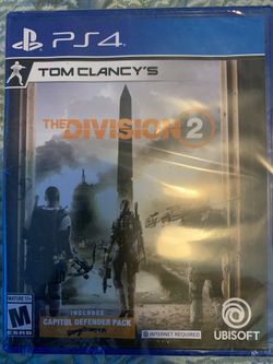 The Division 2 PlayStation 4 brand new