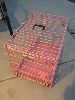 I Crate pink used once