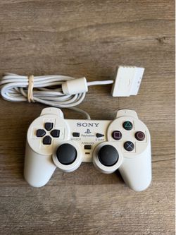 Sony PlayStation 2 PS2 White Controller