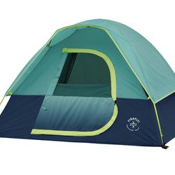 New Firefly! Outdoor Gear Youth 2-Person Camping Tent - Blue/Green Color