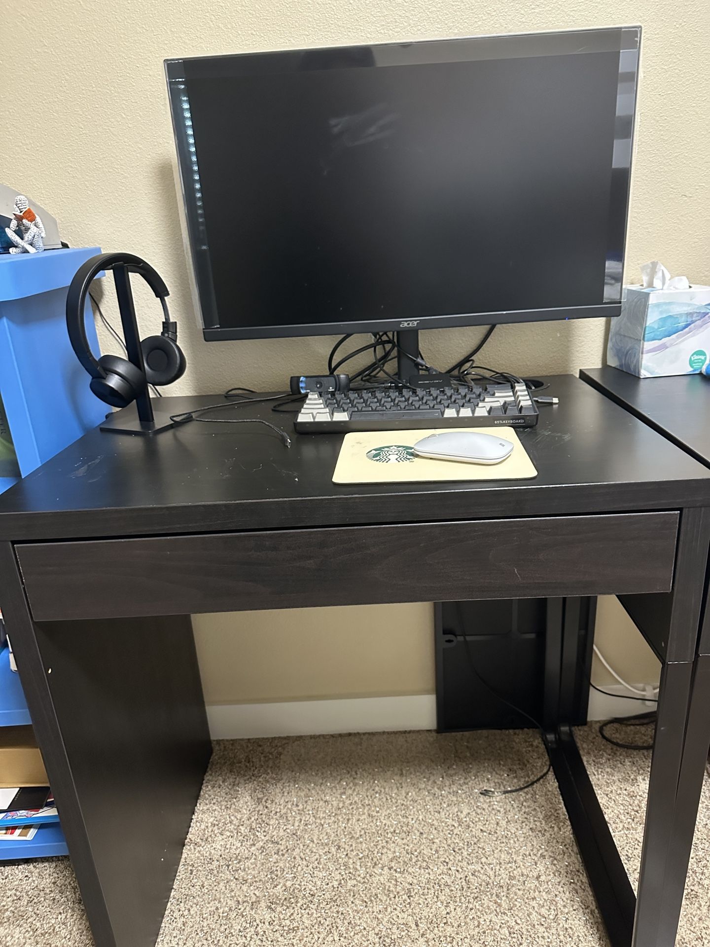 Office Table And Monitor