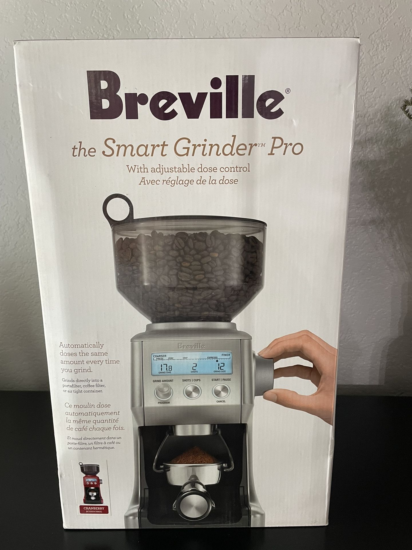 Breville Smart Grinder Pro Conical Burr Grinder for Sale in Sacramento, CA  - OfferUp