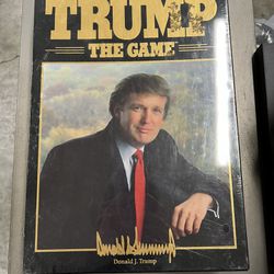 Trump The Game - Milton Bradley 1980s Board Game - Sealed