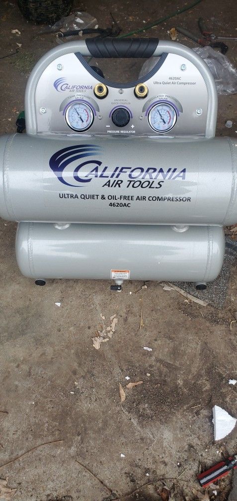 CALIFORNIA AIR TOOLS CAT-4620AC 4GAL 2HP Twn Compressor