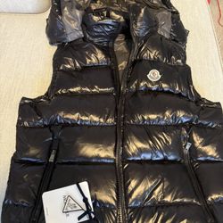 Moncler Vest With Removable Hood