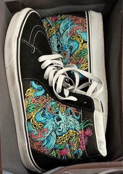 Vans SK8-Hi Graphic Print High-Top Sneakers