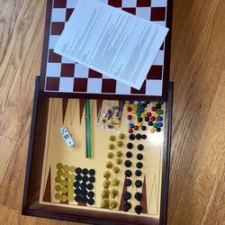 10 In 1 Board Game Box