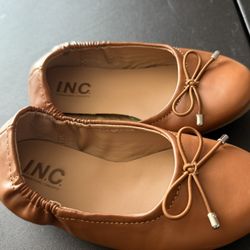 INC International Concepts Kids' Brown Ballet Flats