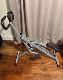 Sunny Health & Fitness Row-N-Ride Squat Assist Trainer
