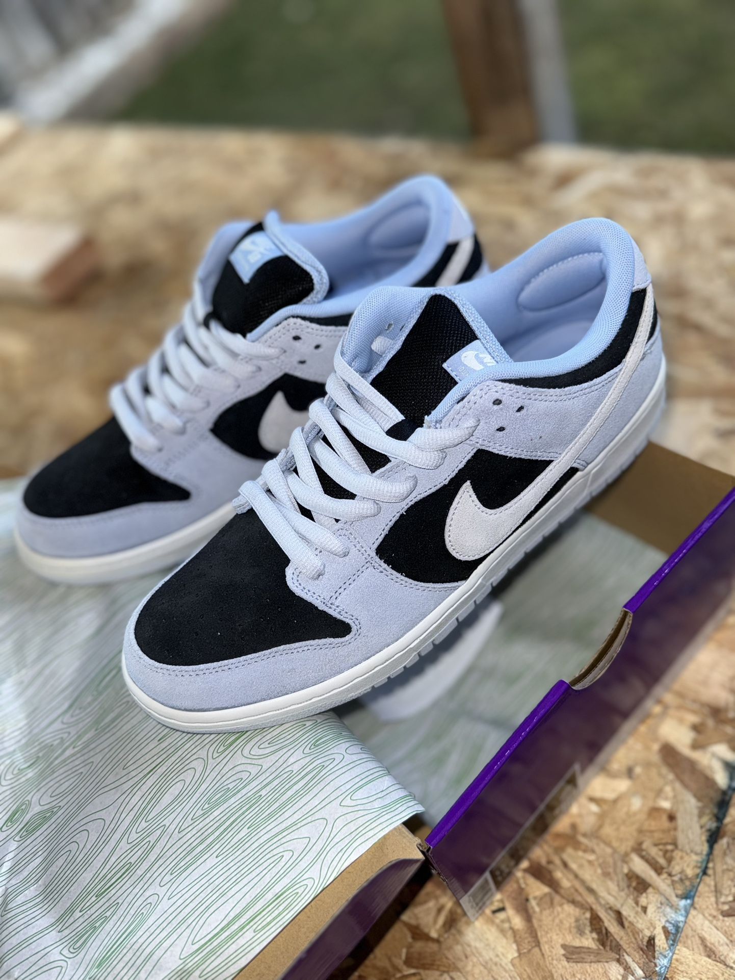 Aluminum Low Dunks Nike SB Dunk Low Black Aluminum Men display picture 3