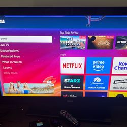 43” RCA TV Roku Combo