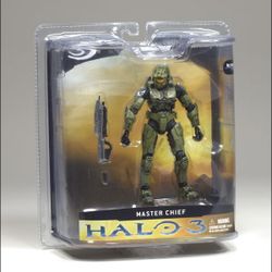 Halo 3 McFarlane Toys Series 1 Master Chief Action Figure RARE