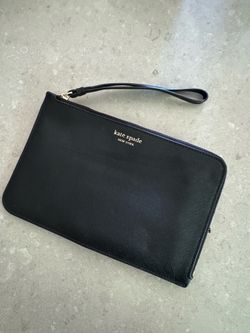 Kate Spade Cameron Medium L-Zip Wristlet — Black