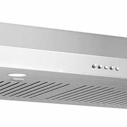 NEW! Range Hood 30 inch Under Cabinet, Kitchen Vent Hood with Permanent Stainless Steel Filters