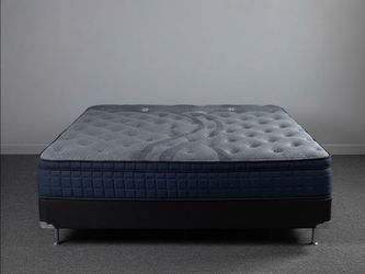 Pillow Top Mattress Navy Blue