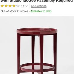 Lacquered End Tables New In Box