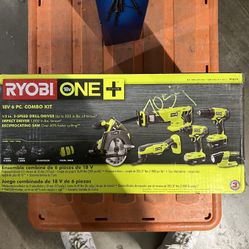 Ryobi 6 Piece Toolset