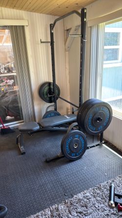 Weights Bench Rack