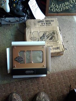 2013 Harley Davidson H-D light picture frame