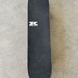 Krown Skateboard Rookie red Flame Complete