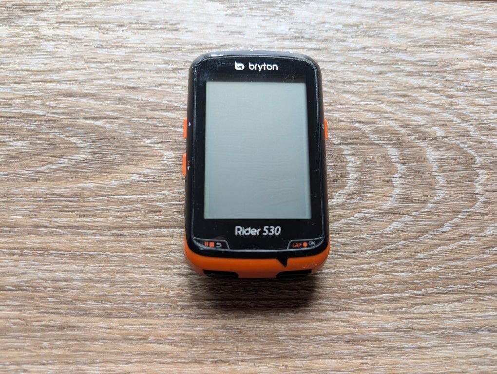 Bryton Rider 530 GPS Bike Computer Bundle — w/ Speed, Cadence, HRM + Original Box