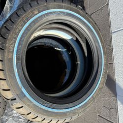 Metzler Thin White Wall 140/90b16 Tire