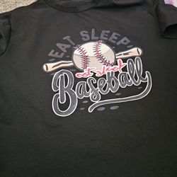 Large Baseball T Shirt