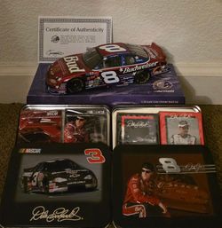 Dale Earnhardt and Jr collectables