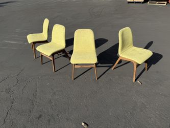 Mid Century dining chairs