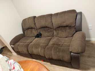 Brown couch