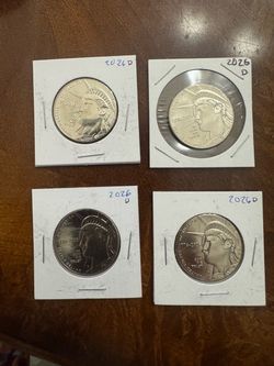 4 x 2026 half dollar