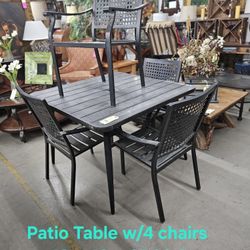 Patio Table W 4 Chairs We are located at 2811 East Bell road. Another Time Around Furniture.
