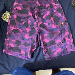 Bape Swimming Shorts Sz XL