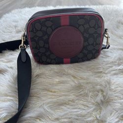Pink Coach Crossbody Bag 