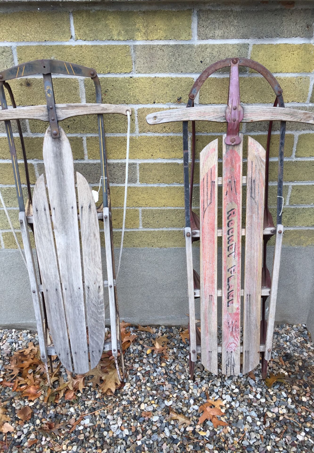 Antique sleds