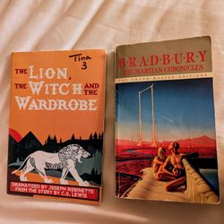 The Martian Chronicles by Ray Bradbury & The Lion, The Witch, & The Wardrobe
