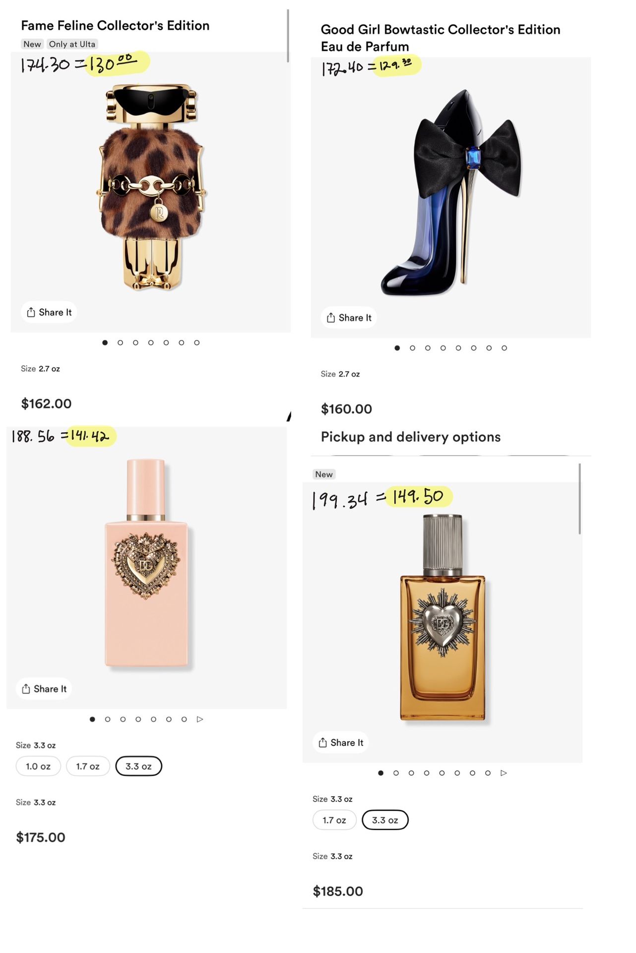 Cologne Perfumes