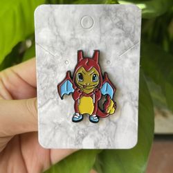 Charmander X Charizard Pokemon Pin