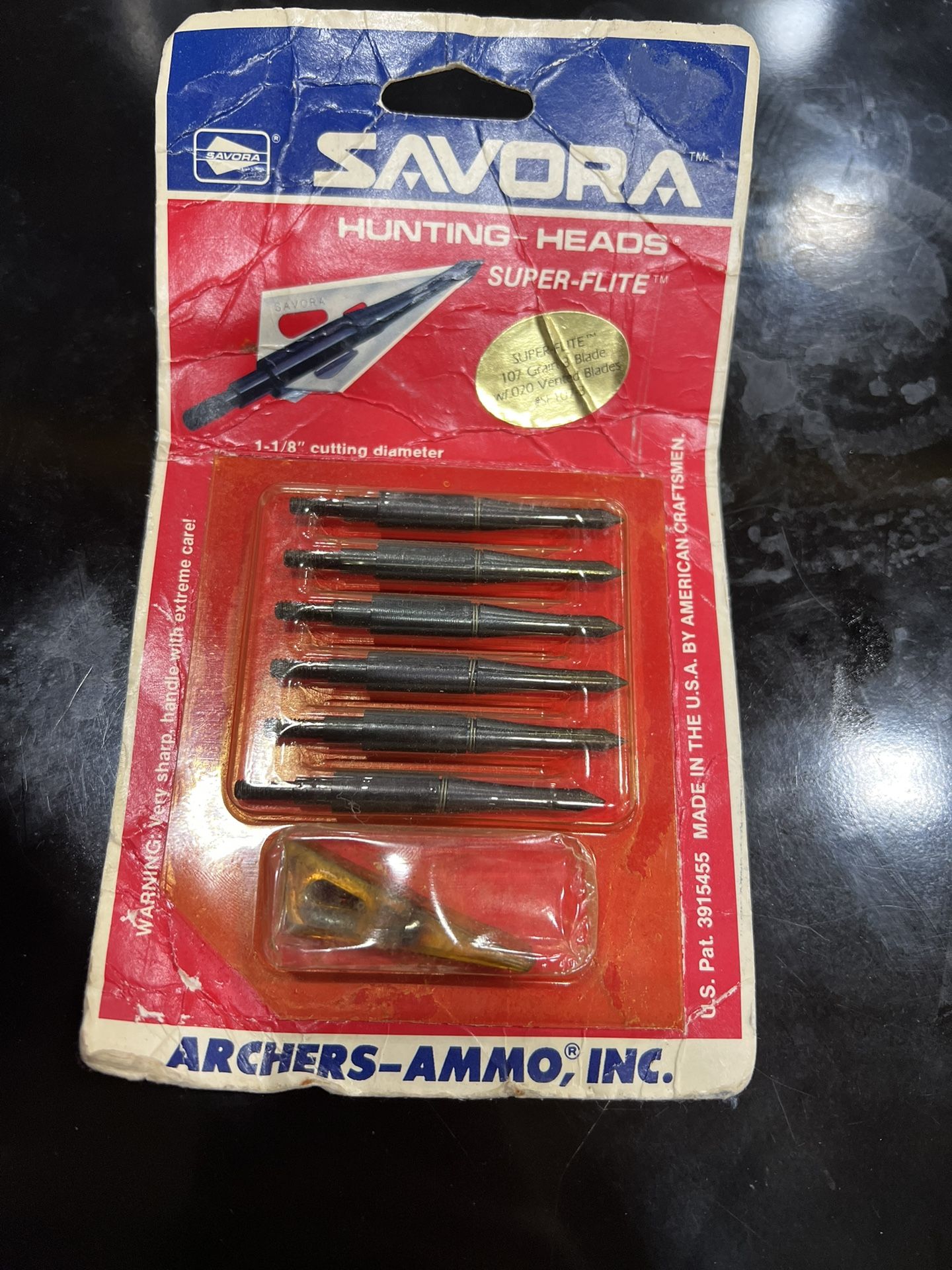 Vintage Savora Hunting Archery Heads